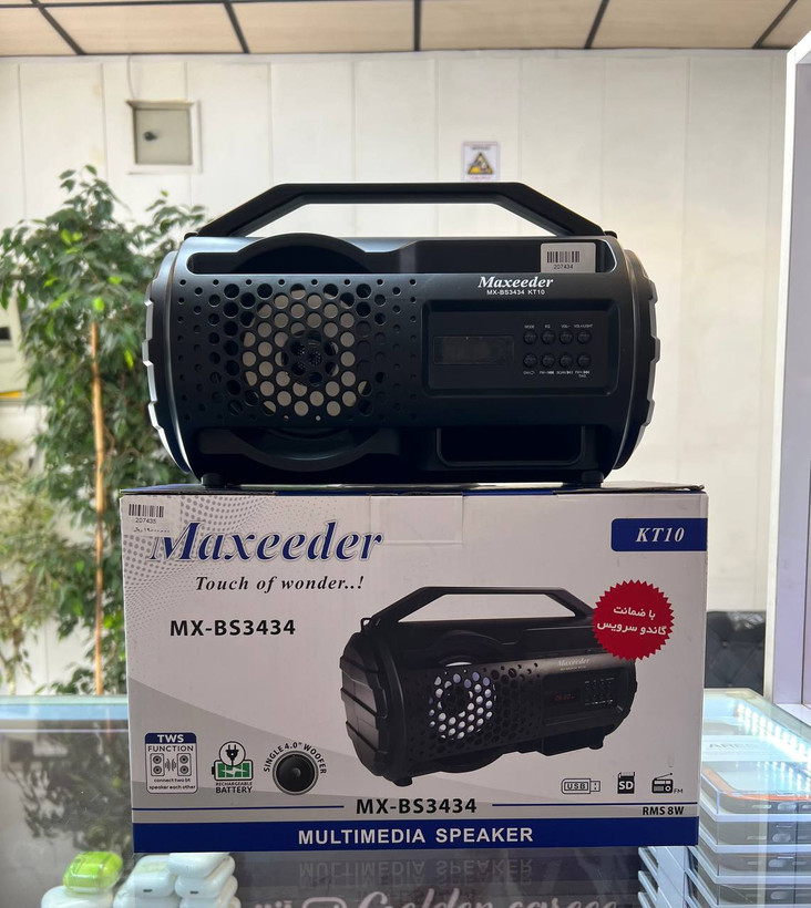 اسپیکر بلوتوثی MX-BS3434 KT-10